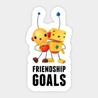 Friendship Goals Sticker